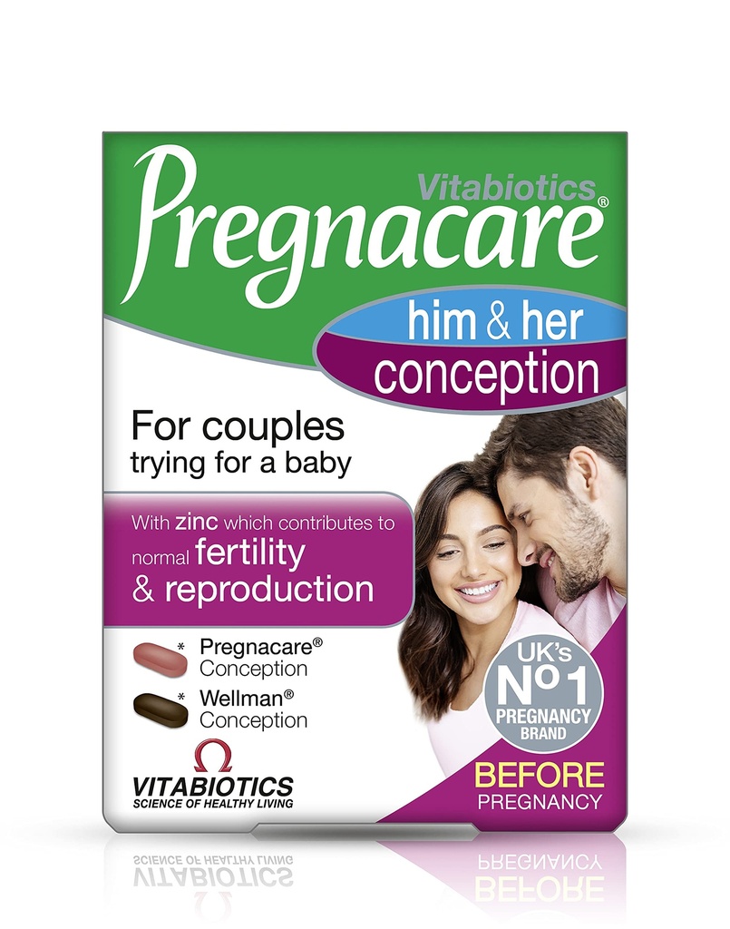 Vitabiotics - Pregnacare - His & His Conception - 2x30 Tabletισκία