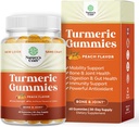 Turmeric Curcumin Ανοσοποιητική υποστήριξη Gummies - ανοσοενισχυτής Turmeric Gummies για την κοινή υποστήριξη και προηγμένη φροντίδα του δέρματος - με Black Pepper Joint Συμπλήρωμα Gummy Βιταμίνες με σκόνη κουρκουμίνης