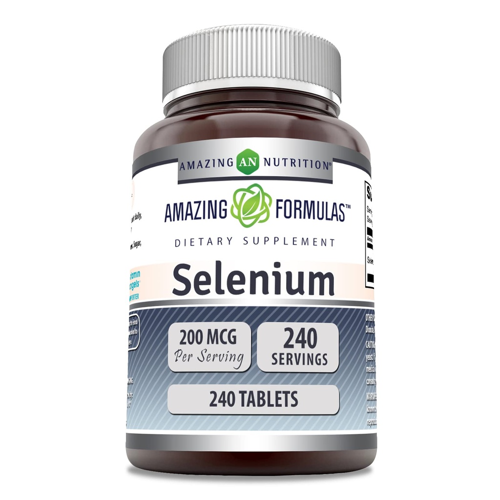Amazing Formulas Selenium 200 Mcg 