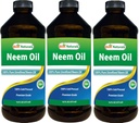 Best Naturals 100% Pure Neem Oil, 100% κρύο πιεσμένο και μη ραφιναρισμένο - 16 OZ (3 μπουκάλια)