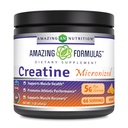 Amazing Formulas Micronized Creatine Monohydrate Powder Supplement 