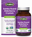 Flora - SambuGuard Elderberry Κρύσταλλα, Παρέχει Αντιοξειδωτικά & Ανοσολογική Υποστήριξη, Ενίσχυση Ανοσίας, Αποτοξίνωση Σώμα, Boost Energy, 1.7-oz. Κόνις