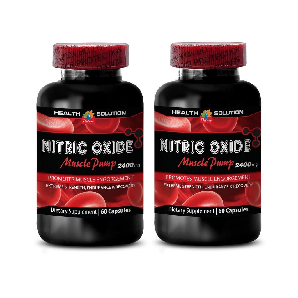 Boost Nitric Oxide - Nitric Oxide 2400mg Muscle Pump, Extreme Strength - Nitric Oxide Supplements, Muscle Pump Supplements for Men and Women, Workout Pills for Men, Muscle Growth - 2 Bot 120 Capsules