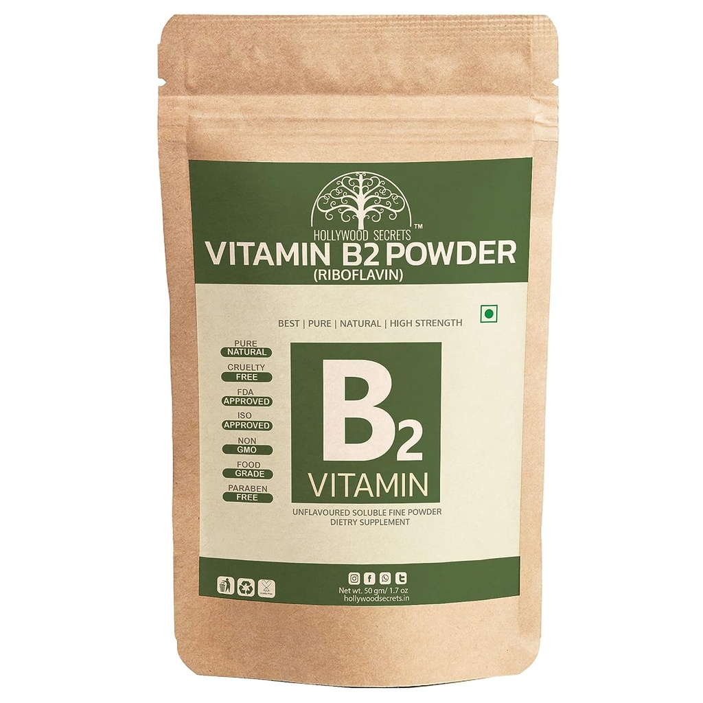 ATS Βιταμίνη B2 Ριβοφλαβίνη Κόνις 50gm