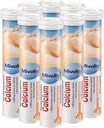 Mivolis Calcium effervescent Tablets - Dietary Supplements 8 Tubes x 20 pcs | Germany
