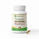 MigReLax - Doctor Formulated Ημικρανία Συμπληρώματα ανακούφισης - Sleep & Relaxation Support with Valerian, Lemon Balm, Πάθος Λουλούδι, Λυκίσκος - Ημικρανία συμπλήρωμα για γυναίκες & άνδρες - Ημικρανία Πονοκέφαλος Υποστήριξη