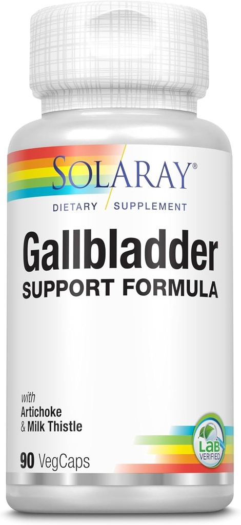 Solaray Gallbladder Υποστήριξη Φόρμουλα - 90 κάψουλες