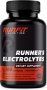 Ηλεκτρολύτες Runner's - Stop Cramps Now - Ενισχύει την αντοχή και σταματά τη μυϊκή κόπωση - Αλάτι Ηλεκτρολυτικά Χάπια - Ενυδατώνει την ενυδάτωση - Συμπληρώνει Ακριβείς Ηλεκτρολύτες που χάνονται κατά τη λειτουργία - 100 κάψουλες