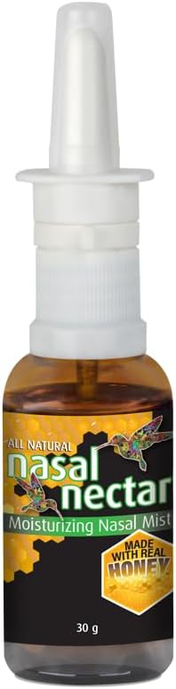 NaturePro Ενυδατικό Nasal Mist, Όλα φυσικά, 1 oz για Nasνική ξηρότητα Περιέχει πραγματικό μέλι