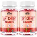 3300mg Tart Cherry Gummies για τον καθαρισμό ουρικού οξέος, τον ύπνο, την ουροδόχο κύστη, την κοινή υποστήριξη και τα νεφρά – εκχύλισμα ταρτ κεράσι με σέλινο, μελατονίνη, βιταμίνη C – Detox & αντιοξειδωτικό – μικτή γεύση μούρου, 120 κόμης