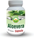 BASIC AYURVEDA Aloe Vera Capsules - 460 MG | Support Gut Health, Digestive Health & Immune Health | Natural Herbal Supplement | Helps Maintain Balanced Stomach Acidity, Aloin Free | 40 Capsules