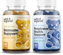 Άγρια & οργανική ανοσοποιητική υποστήριξη Gummies & Lung Detox Gummies