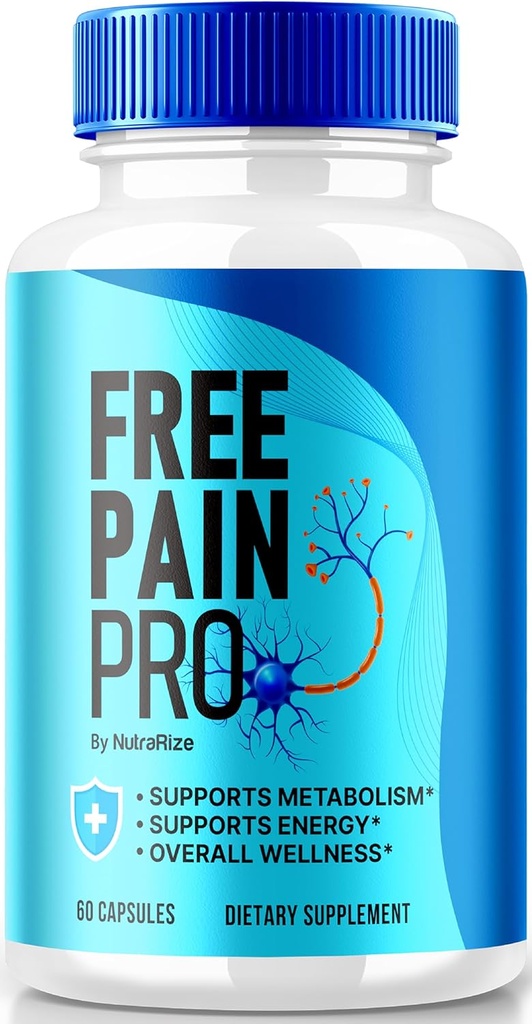 NutraRize Free Pain Pro Κάψουλες, επίσημη φόρμουλα Keto για το κατάλληλο και υγιές σώμα, όλα τα φυσικά συμπλήρωμα για να υποστηρίξει τη συνολική ευεξία, Premium FreePainPro χάπια κριτική (60 κάψουλες)