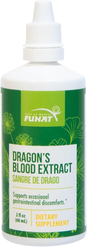FUNAT Dragon's Blood Extract Drops - Φυσικό συμπλήρωμα πέψης για την υποστήριξη του γαστρεντερικού - 60ml