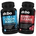 Cleanser του παχέος εντέρου Detox & Kidney Cleanse - 15 ημέρα Colon Cleanse χάπια Probiotic & Kidney Detox υποστήριξη συμπλήρωμα Cranberry - Bowel Movement Συμπληρώματα για το εντερικό στομάχι Bloating Gut & Kidneys