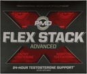 PMD Sports Flex Stack Advanced 24ωρη στοίβα τεστοστερόνης για Lean μυϊκή ανάπτυξη, δύναμη, ανάκτηση, Libido και ξεκούραστος ύπνος - N-Test 600 Advanced / 90 Liquid T-Gels, Z-Test 90 κάψουλες ...