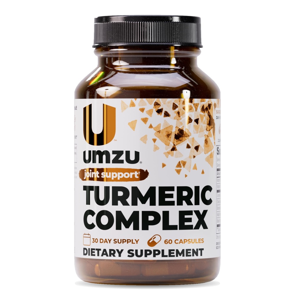 UMZU Turmeric Curcumin Supplement 