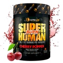 ALPHA LION Superhuman Burn – 2 in 1 Μεταβολισμός Booster Προ προπόνηση και θερμογόνος καύση λίπους για τους άνδρες – Appetite Suppressant και συμπλήρωμα απώλειας βάρους (21 εξυπηρετούν, γλυκιά μαύρη γεύση κεράσι)