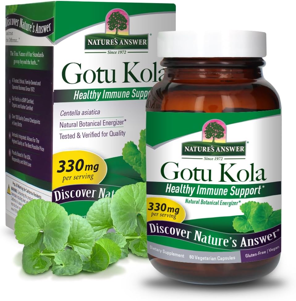 Απάντηση της φύσης Gotu Kola 
