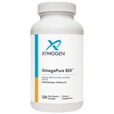 XYMOGEN OmegaPure 820 - Διεθνή πρότυπα ιχθυελαίου (IFOS) Five-Star Certified Fish Oil - DHA EPA Omega-3 συμπλήρωμα για καρδιοαγγειακό + Γνωστική υποστήριξη (120 μικρά Softgels)