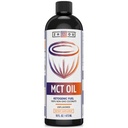 Zhou MCT Oil - Keto Coconut MCT Oil with Caprylic Acid, Whole Body Wellness, Energy, and Brain Health, Pure Medium Chain Triglycerides for Coffee, Unflavored, Non-GMO - 16 fl oz