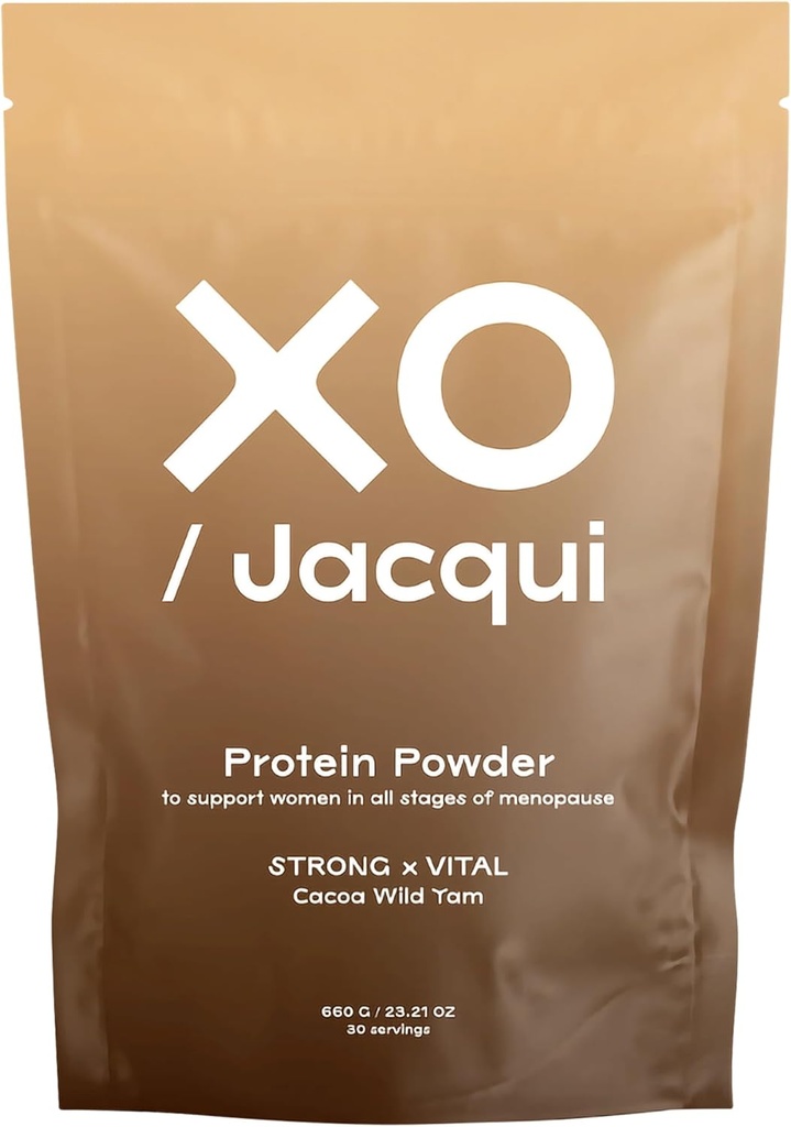 Organic & Vegan Protein Powder for Women Cacao-Chocolate Wild Yam – Delicious Protein Powder Made from 6 Science-Backed & Nutritious Ingredients – Organic Protein Powder Formulated to Support Women