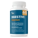 Dr. Tobias Digestive Enzymes with Amylase, Bromelain, Lipase, Lactase, Protease, Papain & More, Digetion Supplement with 18 Enzymes for Digetion and Gut Health, 60 Capsles, 30 Servings