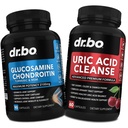 DR. BO Glucosamine Chondroitin Turmeric MSM - Συμπλήρωμα υποστήριξης καθαρισμού ουρικού οξέος