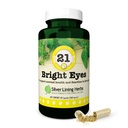 Silver Lining Herbs 21 Φωτεινά Μάτια - Υποστηρίζει την υγεία των ματιών των σκύλων - Διατηρεί κανονικά επίπεδα ορυκτών για τα μάτια των σκύλων - φυσικά βότανα που υποστηρίζουν τη μακροπρόθεσμη υγεία των κυνικών ματιών - 90 κάψουλες