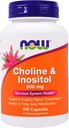 Now Foods Now Foods, (3 Pack) Choline & Inositol, 500 mg, 100 Κάψουλες