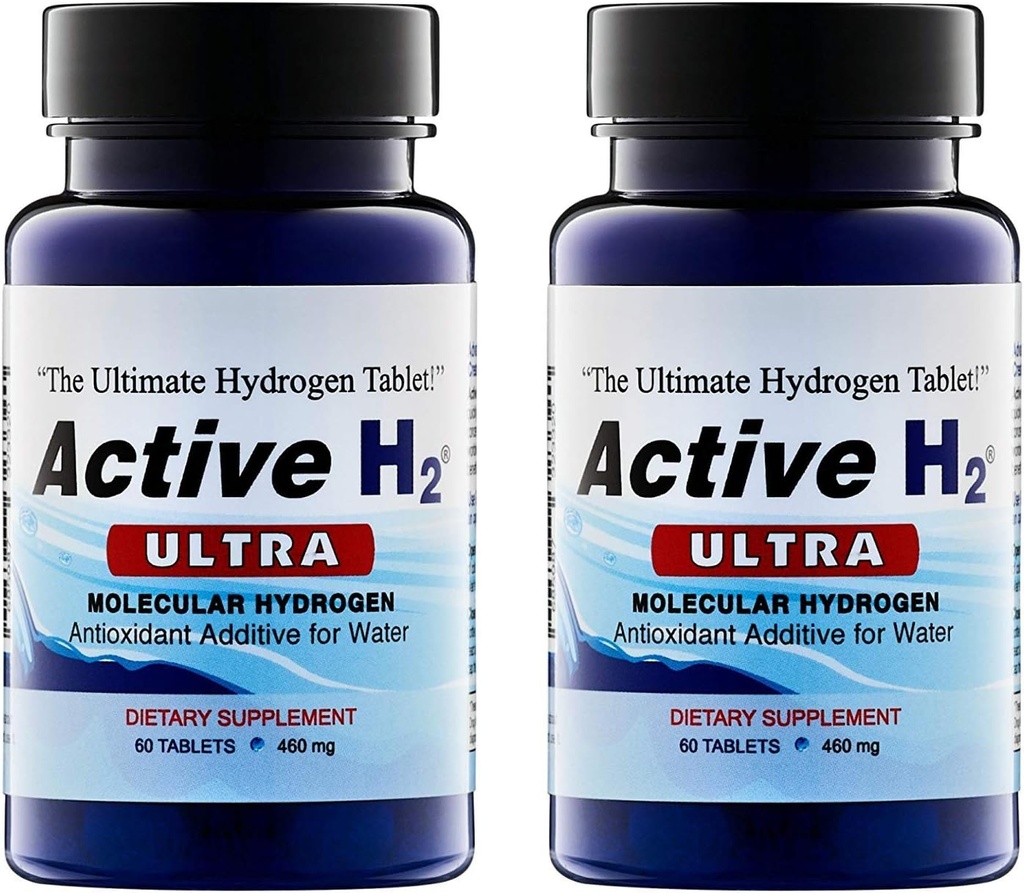Ενεργό H2 Ultra+ Hydrogen Water Tablet - Βελτιστοποιήστε την Υγεία, την Ανοσία Υποστήριξης και την Ισορροπία Αντιοξειδωτικά με Οφέλη Μοριακού Υδρογόνου 120 Υπηρεσίες