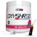 EHP Labs OxyShred Thermogenic Fat Burner - Pre-Workout Powder with L-Glutamine, Acetyl L-Carnitine, Μεταβολισμός Booster, απώλεια βάρους, Ορεκτικό Ελέγχου, Ενεργειακό Ποτό, Δρ Soda Pop, 60 Υπηρεσίες