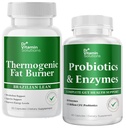 DR VITAMIN SOLUTIONS Θερμογόνος καύση λίπους & προβιοτικά Digestive Ένζυμα με προβιοτικά για Digestive Health & Bloating Relief for Women & Men - Bundle 90 Caps