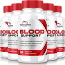 (5 Pack) Hemagenix κάψουλες, Hemagenix Advanced Blood Support Formula, Όλα τα φυσικά συμπλήρωμα για να διατηρήσει υγιή επίπεδα, επιπλέον χάπια δύναμη για τη συνολική ευεξία, επίσημες κριτικές (300 κάψουλες)