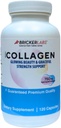 Bricer Labs Collagen για άνδρες και γυναίκες - Τύπος Ι, III Υδρολυμένο Collagen Συμπλήρωμα 750mg, 1 κάψουλα κολλαγόνου Καθημερινή - 120 εξυπηρετήσεις