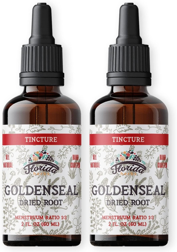 Χρώμα ρίζας Goldenseal 2 Fl Oz (πακέτο του 2)