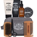 Ξεπλύνετε & Robust Beard Kit Beard Care Grooming for Men Beard Travel Set Gift Set for Men Travelling Bag for Men Fathers Day Dad Gift