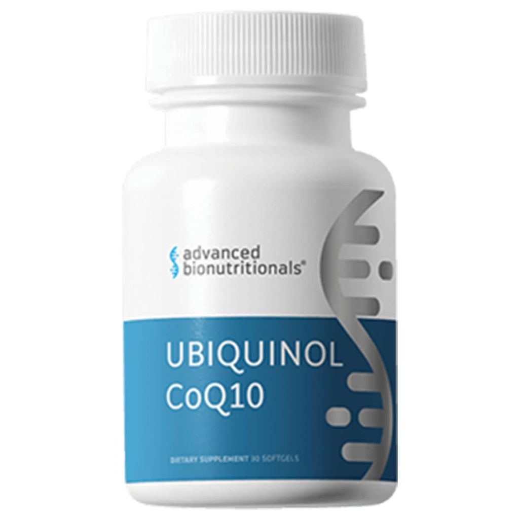 Advanced Bionutritionals Ubiquinol CoQ10, Αυξημένη Παραγωγή Ενέργειας, Φυσικό Αντιοξειδωτικό Συμπλήρωμα, Κατασκευάζεται στις ΗΠΑ, 30 Softgel