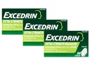 Excedrin Extra Strength - 24 Caplets, Συσκευασία των 3