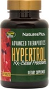 Natures Plus Advanced Θεραπευτική Υπερτρόλη Rx Πίεση αίματος - 60 Χορτοφαγικά Δισκία - Μαγνήσιο & Χρώμιο συμπλήρωμα με Βοτανικά Βότανα - Χωρίς Γλουτένη - 30 Σερβιέτες
