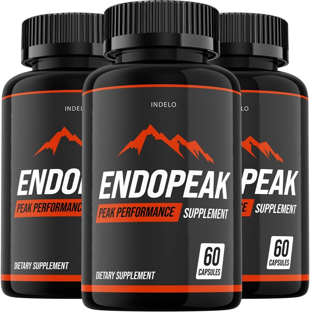 (3 Pack) Endopeak για άνδρες, Endo Peak Advanced Performance Supplements, EndoPeak Performance 24, EndoPeek Κριτικές (180 Κάψουλες)