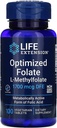 Επέκταση ζωής Βελτιστοποιημένο φολικό L- ethylfolate 1000 mcg χορτοφαγικά δισκία 2 Συσκευασία