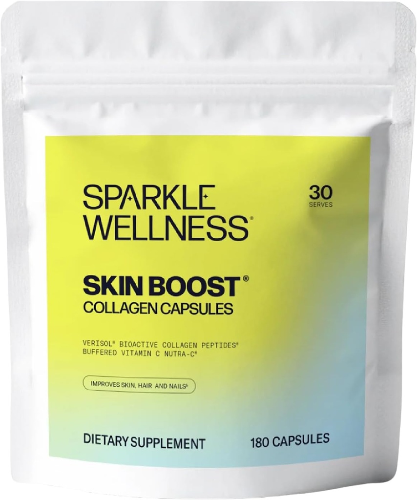 Sparkle Wellness Skin Boost Collagen Κάψουλες (180 χάπια) 