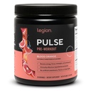 LEGION Pulse Pre workout - Όλα τα φυσικά Nitric Oxide Preworkout Ποτό για την ενίσχυση της ενέργειας, Createine Δωρεάν, φυσικά γλυκαντικά, Beta Alanine, Citrulline, Alpha GPC (Blood Orange)
