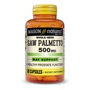 MASON NATURAL Saw Palmetto 500 mg, Υποστηρίζει Prostate Υγεία & Ουρολοίμωξη λειτουργία, 90 κάψουλες