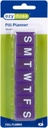 EZY DOSE Weekly (7-Day) Hill Organizer, Daily Vitamin Planner, Medicine Container, Case for Supplements and Fish Oils, Medium Compartments, Χρώματα μπορεί να διαφέρουν, Κατασκευάζονται στις ΗΠΑ