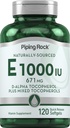 Piping Rock Βιταμίνη Ε 1000 IU Softgels 