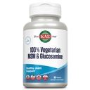 KAL 100% Χορτοφαγική MSM & Glucosamine - Υγιής Κοινή Υποστήριξη - Vegan Glucosamine και MSM συμπλήρωμα - Κατασκευάζεται χωρίς Shellfish - Lab Επαληθευμένο - Εγγύηση 60 ημερών - 60 Σερβιέτες, 60 δισκία
