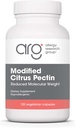 Allergy Research Group Modified Citrus Pectin - Dietary Supplement for Natural Detox and Cleanse, Citrus Pectin Powder Capsules with Reduced Molecular Weight - 120 Vegetarian Capsules