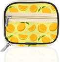Serfeymi Weekly Travel Pill Organizer Pill Case for Purse with Removable 7 Day Pill Box, Fashionable Travel Medicine Organizer Pill Container for Medicine, Vitamin, Συμπλήρωμα - Κίτρινο 01